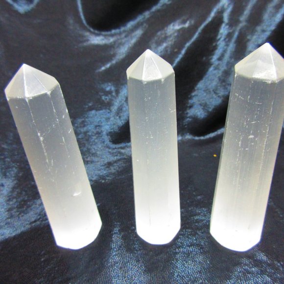 Selenite Tower Generators 3 Pieces Lot - Picture 2 of 5